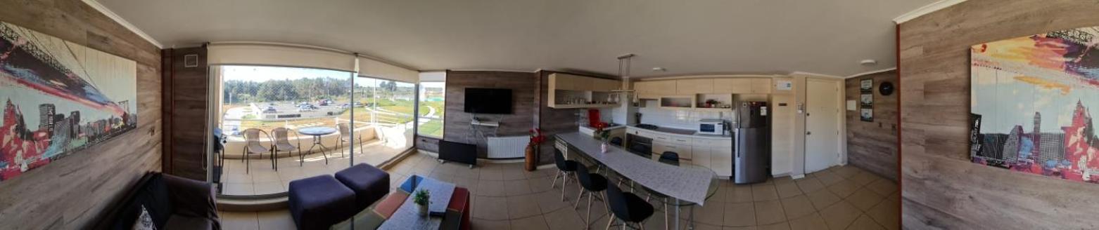Departamento Laguna Bahia อัลการ์โรโบ ภายนอก รูปภาพ