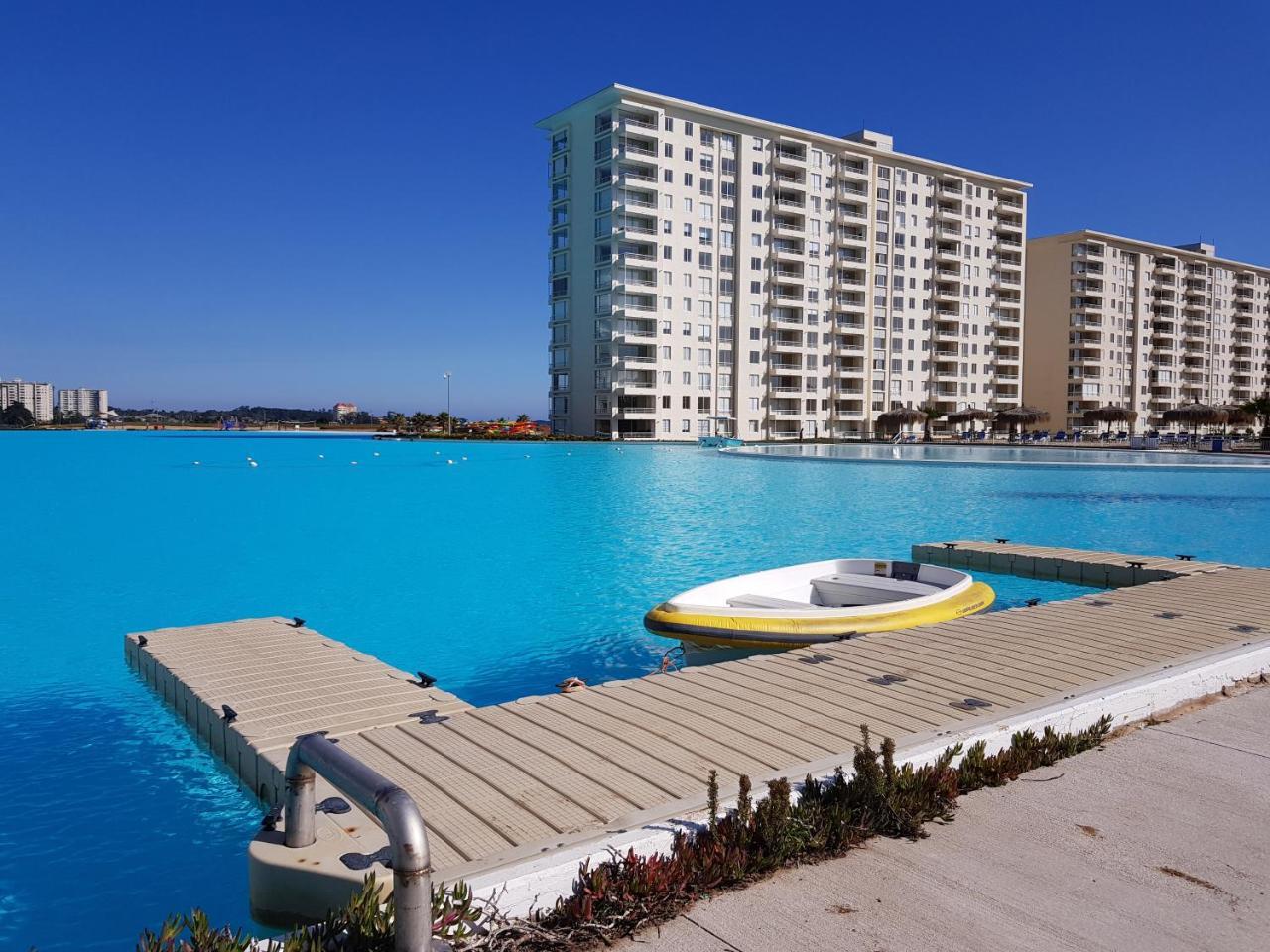 Departamento Laguna Bahia อัลการ์โรโบ ภายนอก รูปภาพ